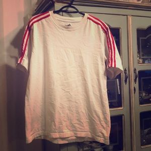 Men’s white/red Adidas